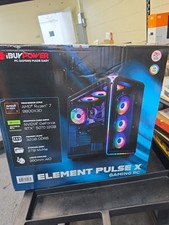 iBUYPOWER Element Pulse X EXBA7N5701 Gaming PC Ryzen 7 RTX 5070 32GB 2TB SSD RGB