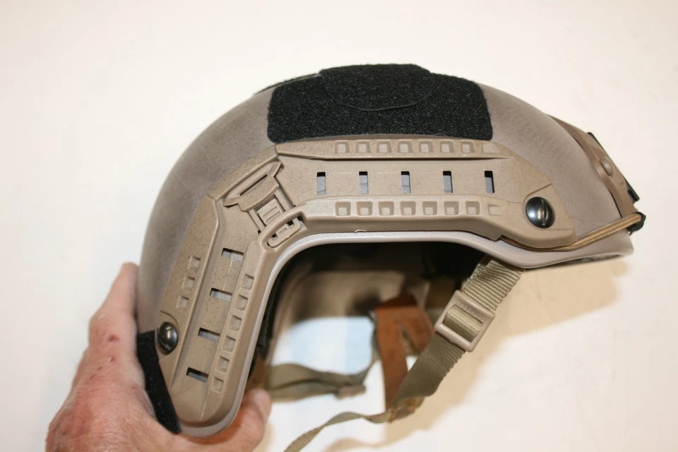 FMA Tactical Airsoft Ballistic Helmet Thick Size L/XL Heavy green Excel' Cond' - Image 3 of 4