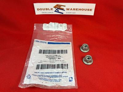NOS OEM Ford W505263-S439 Nut LOT OF TWO (2) - WRONG NUMBER?