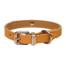 Image of Joules Dog Collar Tan Large Soft Adjustable Durable Collar