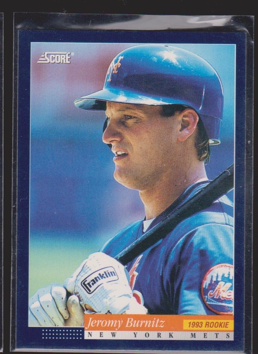 Jeromy Burnitz Cards Inserts Vintage Premium Collection LOOK
