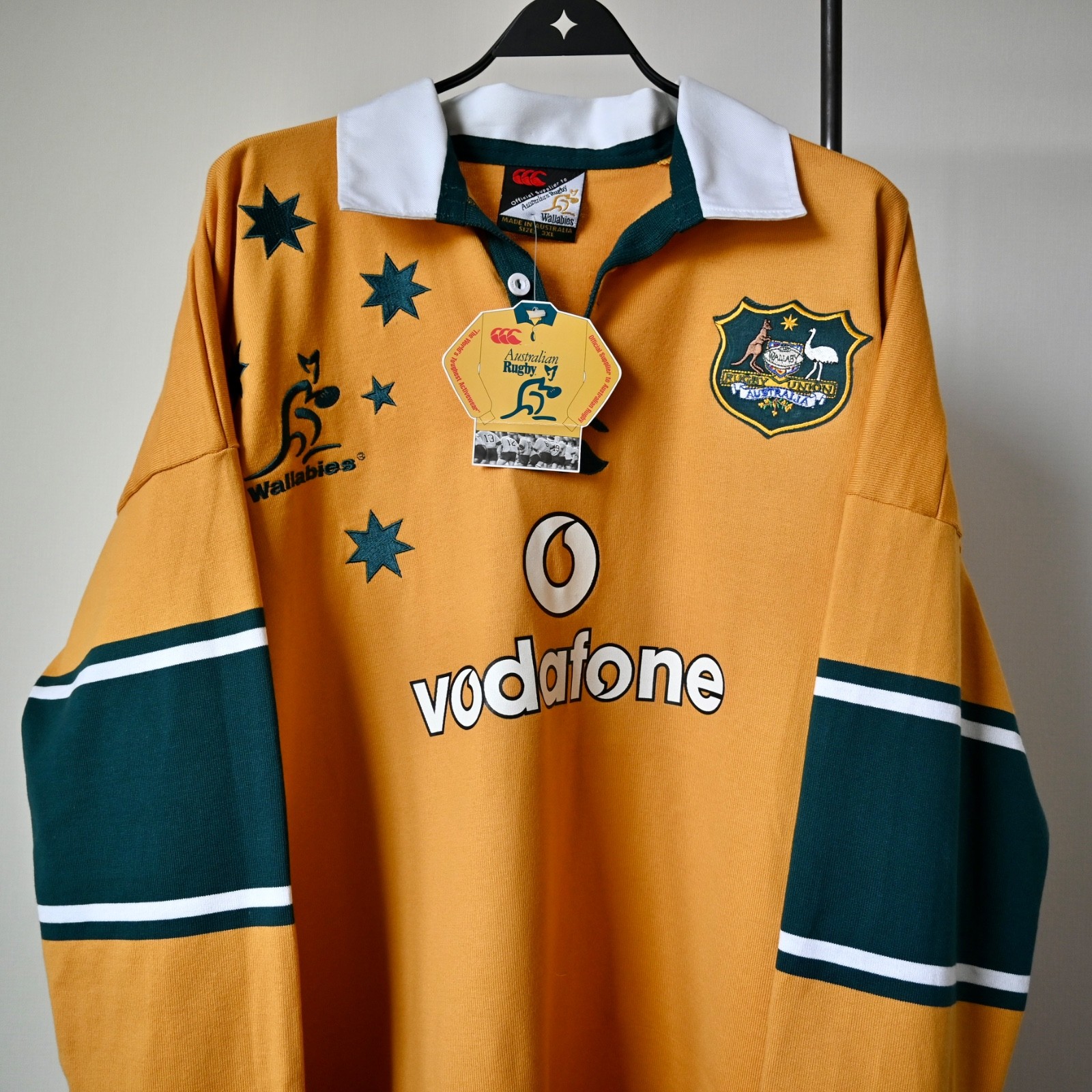 DEADSTOCK, Vintage 2003 Canterbury Australia Union rugby shirt, 3XL image 6