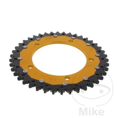 ZF SPROCKETS Krone der Übertragungsplatte DUAL 42T P-525 Ø120 MM Ø140 MM