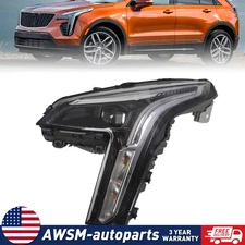 For 2019 2020 2021 2022 Cadillac XT4 w/o Cornering Lamp LED DRL Headlight Left