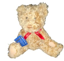 Hallmark Teddy Bear Tennial Plush Stuffed Animal Brown 100th Jointed 2002