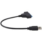 2X(USB 3.0 To 2.5 inch  Hard Drive Adapter Cable SDD  To USB 3.01076