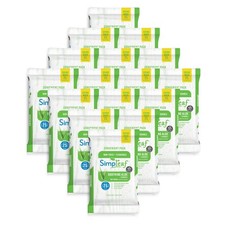 Simpleaf Flushable Aloe Vera Wet Wipes, 400 Count