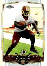 SILAS REDD 2014 TOPPS CHROME REFRACTOR RC REDSKINS QZ