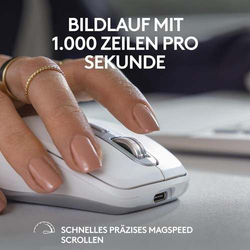 Logitech MX Anywhere 3 Kabellose Maus für PC - Rosa #4 - Bild 6 von 8