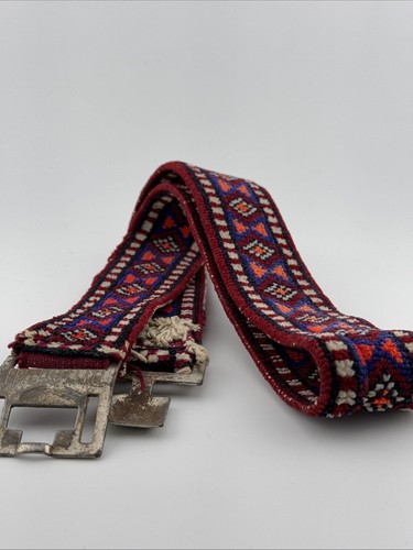 Antique Rugs Belt 34 Inches Vintage Turkish/Persian Belt For Rugs/Carpets Rare🔥 - Picture 4 of 5