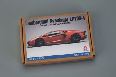 Hobby Design 1/24 Aventador LP700-4 Detail set for Aoshima (PE+Resin)