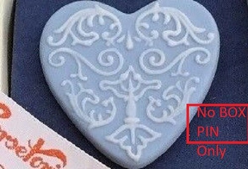 Cross Pendant Necklace & Studs Jewelry Gift Set or Heart Pin Holiday Gifts - Picture 5 of 9