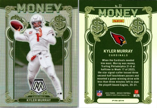 2024 Panini Mosaic Money #22 Kyler Murray SSP 3369