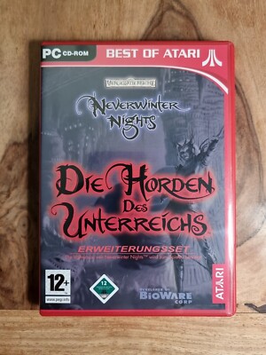 NEVERWINTER NIGHTS + Die Horden des Unterreichs + PC DVD 