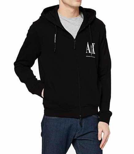 Oversized, embroidered chest logo 