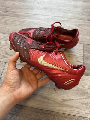 Nike Total 90 Laser II Red Mens Football Boots US 10.5 UK 9.5