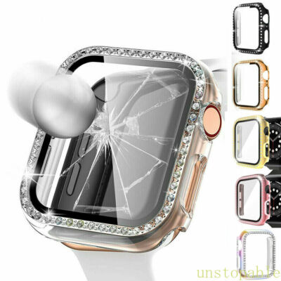 Apple Watch Series 10 9 8 7 6 5 4 3 2 SE Protector Cover Hard Case with Screen