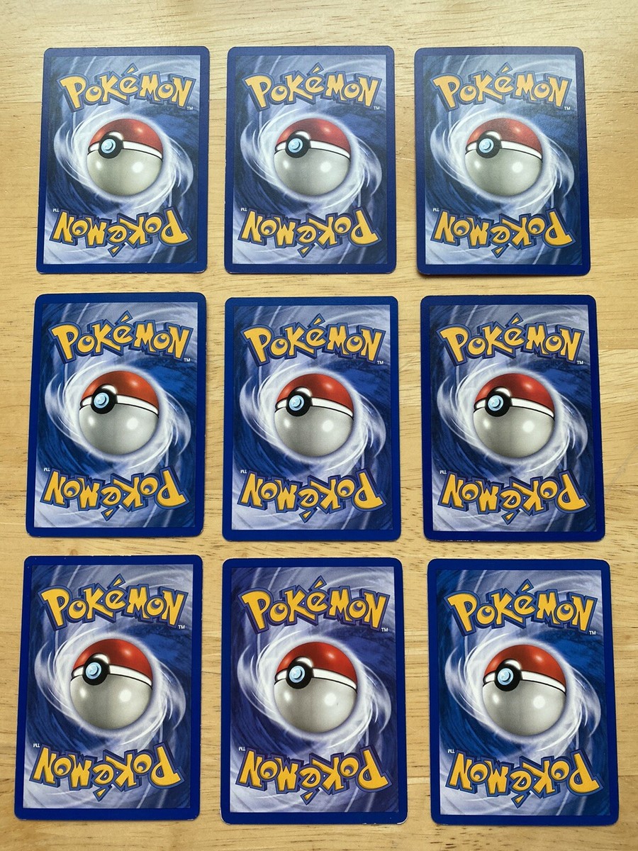 Vintage Pokemon Cards - Lot of 9 - First Edition, WOTC, Fossil