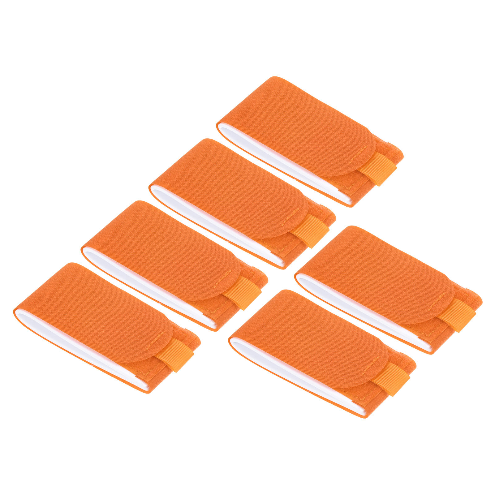 SALOMON Cinghia Porta Sci 47cmx5 5cm Confezione da 6 Cinghia per Scarponi da Snowboard Arancione