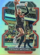2022 Panini Prizm WNBA TIFFANY MITCHELL #96 SILVER PRIZM FEVER