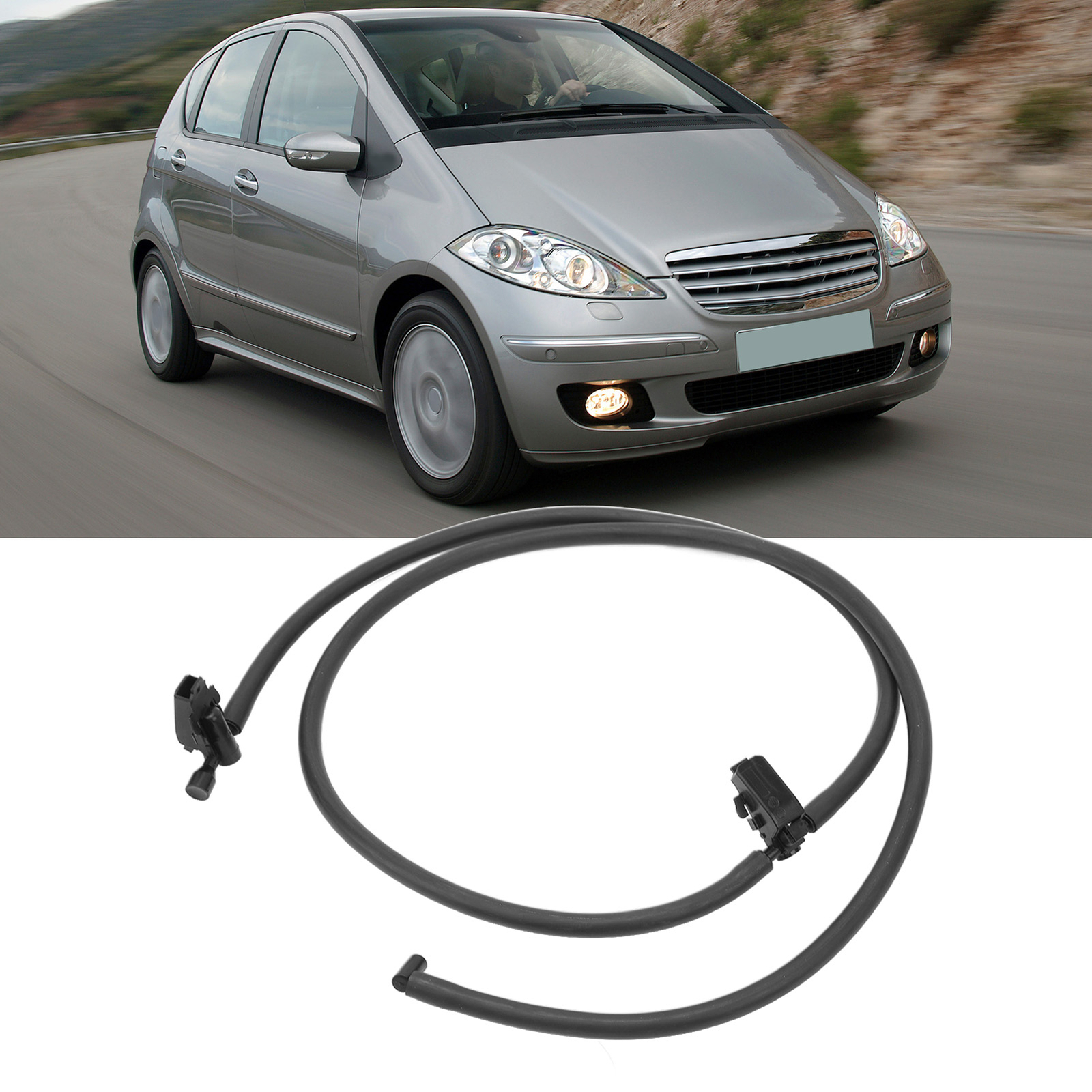 Windshield Washer Nozzle Hose 1698600492 Powerful Cleaning Fit For W169