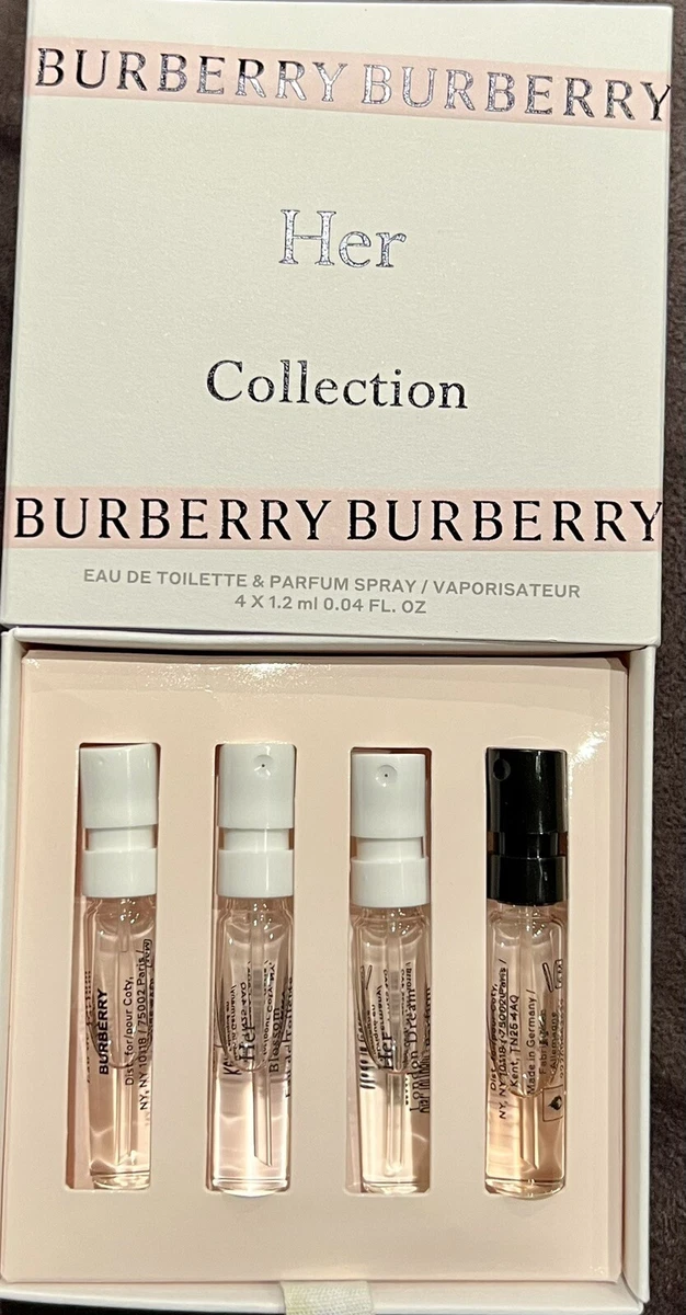 Burberry Her Perfume Sample Size (4pcs)