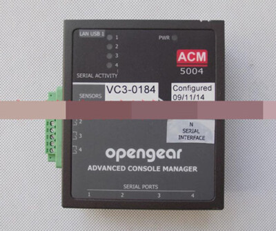 1pc used OPENGEAR ACM5004-F-E VC3-0184 module