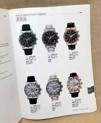 CHOPARD Master Catalogue 10 2007 2008 L.U.C Happy Sport Mille Miglia Classic