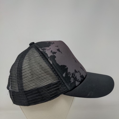 Surfware Hawaiian Classics Snapback Trucker Hat Black OSFA Adjustable Mesh Back - Picture 5 of 10