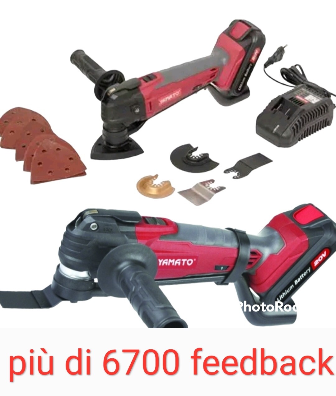 Utensile Multifunzione A Batteria Litio "Cmt 20L" Yamato