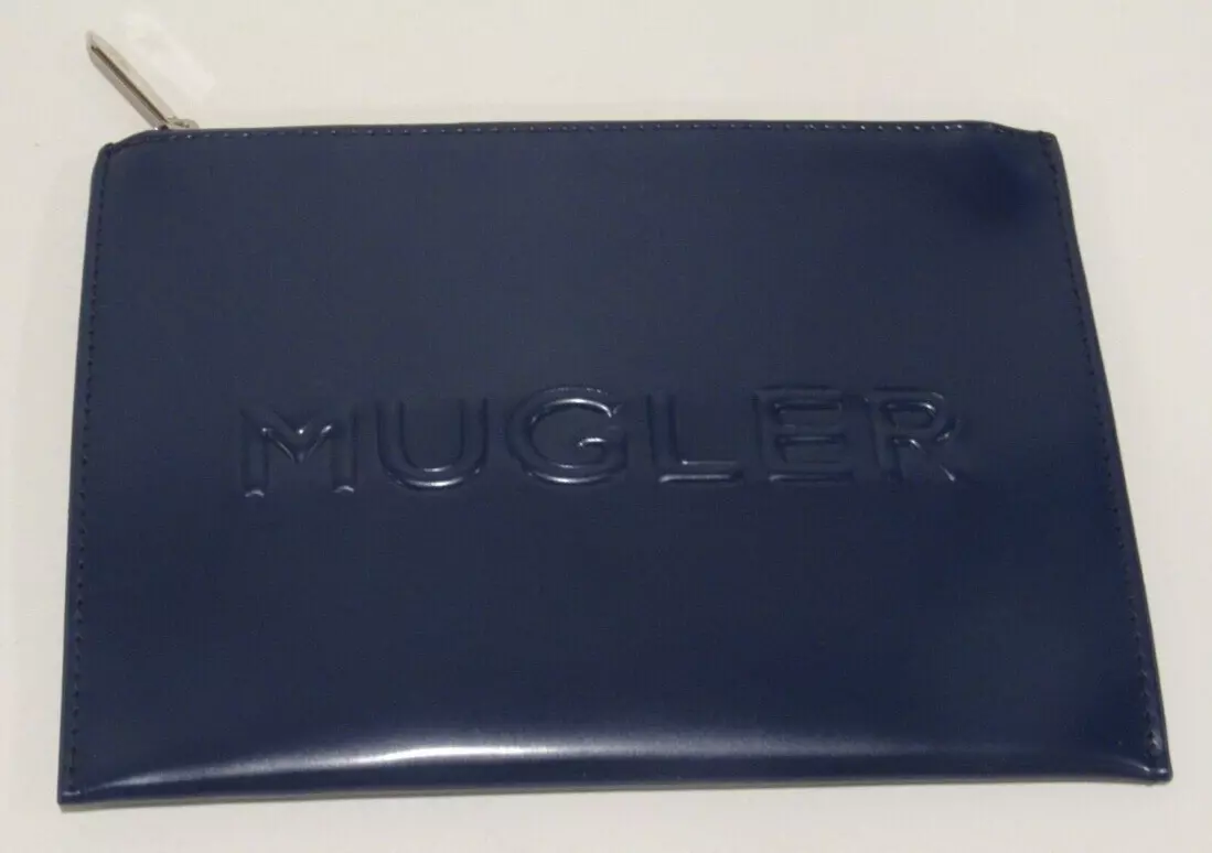 Handbag MUGLER Woman color Blue