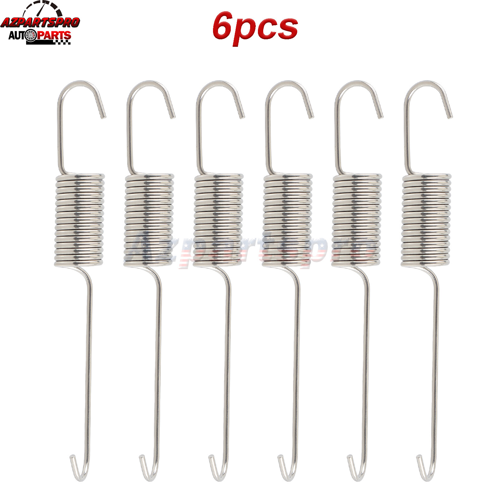 6pcs Whirlpool Washer Suspension Springs 12002102 1203532 21001598 21001903 21002065
