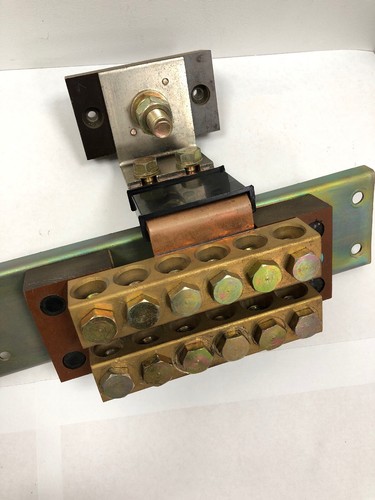 500Amp Earth and Neutral Bar Block Rail Ideal Cable Connector Terminal 400Amp - Picture 3 of 7