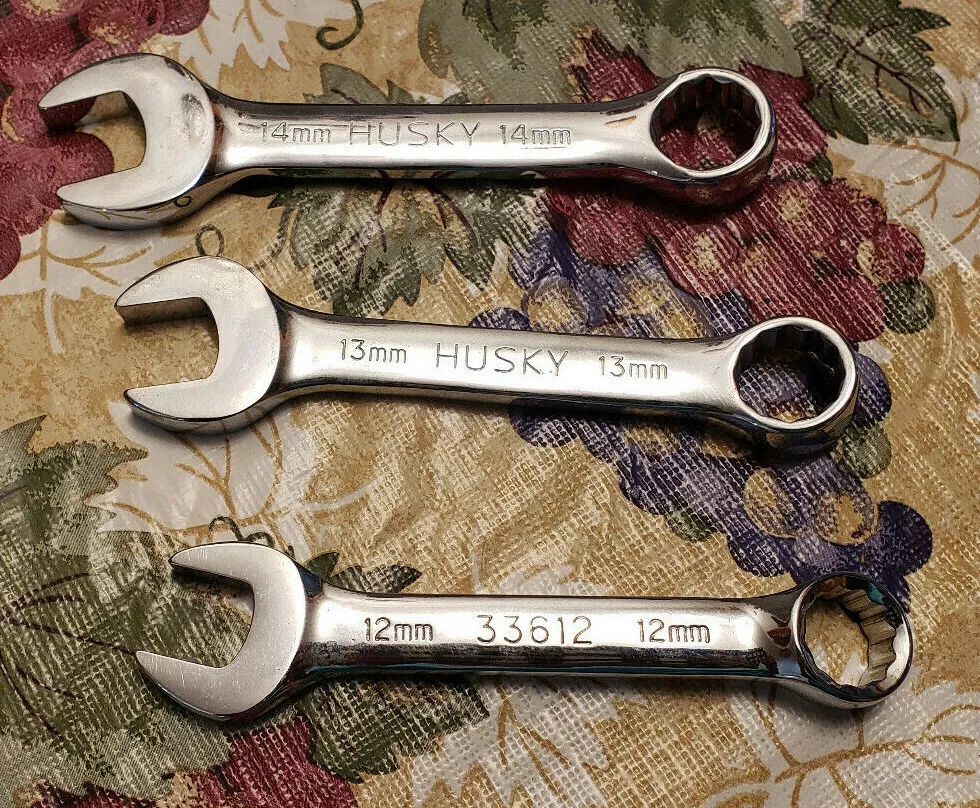 Husky stubby wrench set discount