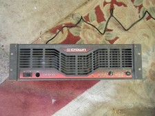 Rack Mount Crown CE1000 2-Channel Power Amplifier AS IS Untested / Powers On