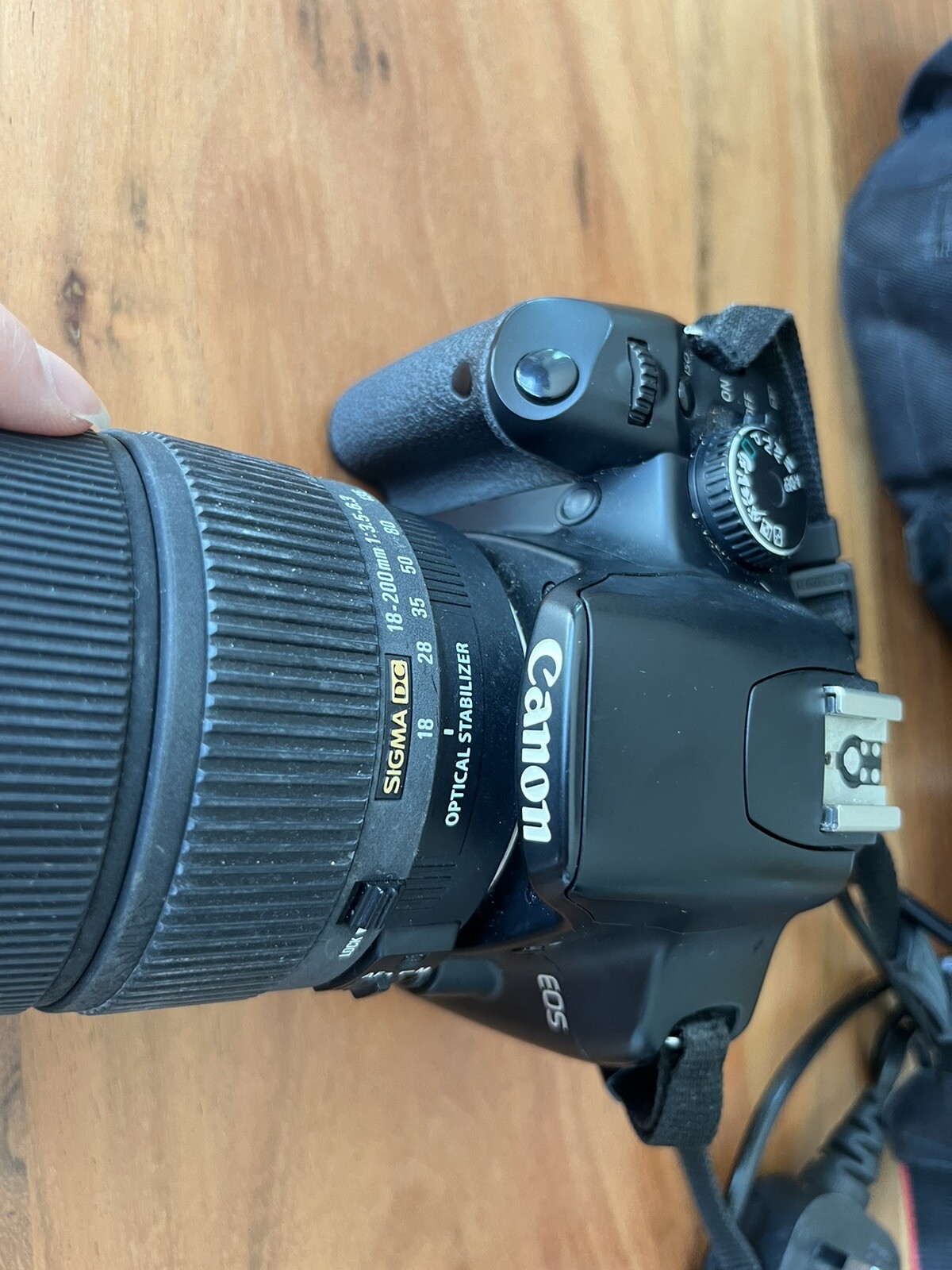 Canon 450D Camera & Sigma Lens 18200mm & Charger & Camera Bag eBay