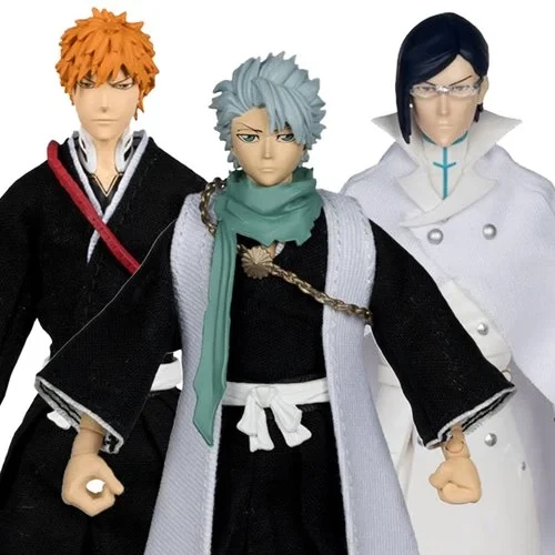 Bleach: Thousand-Year Blood War Wave 2 7-Inch Scale Action Figures Set of 3