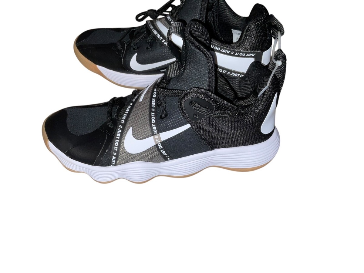 Nike React Hyperset Mens Volleyball Shoes Black White Gum CI2955-010 VNDS Sz 7.5 Nike React HyperSet Black White Gum Volleyball Shoes CI2955  main image 2