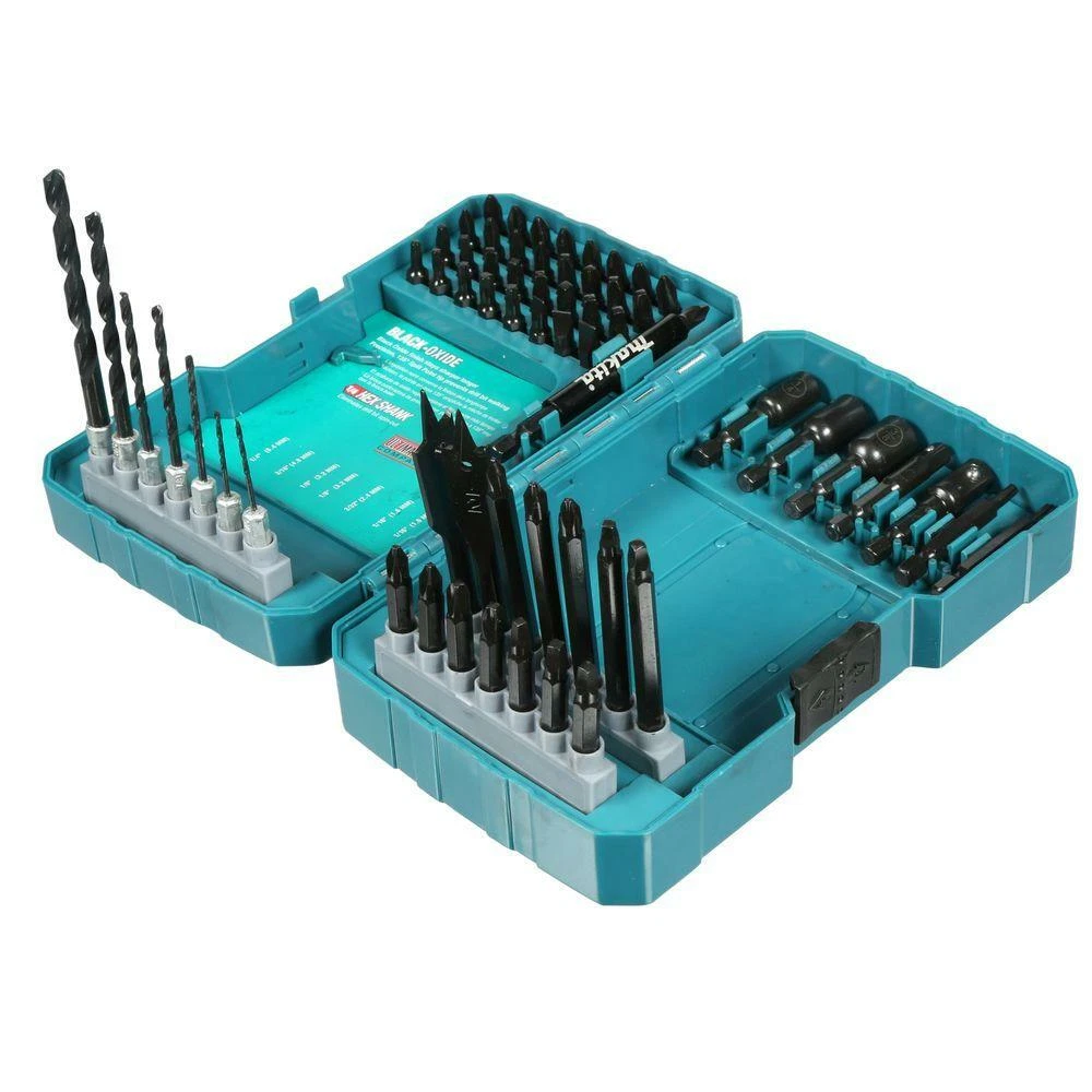 Makita T 01725 135 Degree 70 Piece Split Point Impact Drill Driver Bit Set