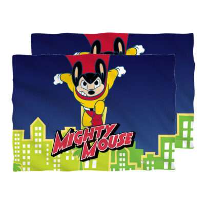 Mighty Mouse ''City Watch'' Pillow Case - 20 x 28