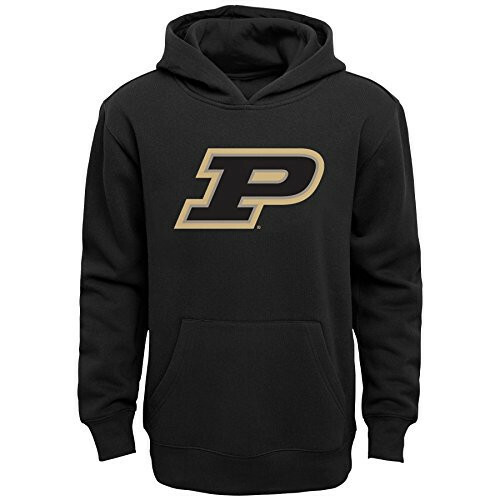 Outerstuff NCAA Boys' Little NCAA Kids & Youth Team Logo Pullover Hoodie, Black, - Bild 1 von 1