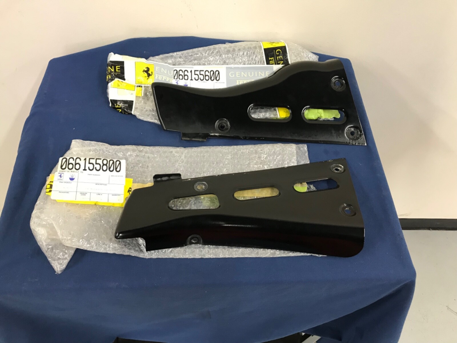 Ferrari 360 spider covers part number 66155800 and 66155600