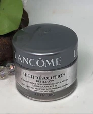 Lancome High Resolution Refill 3x Anti Wrinkle Cream SPF 15 - .5 oz Jar - New*