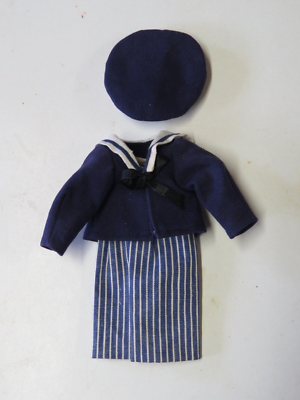 Vêtement Pour Poupée Ancienne - Taille Pour Corps 17 Cm (poupée 24 Cm) - Ref F