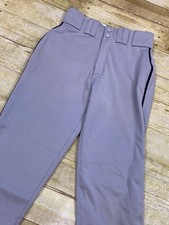 Easton Youth Size XS Baseball Pull On Gray Pants Baseball Gray Pants