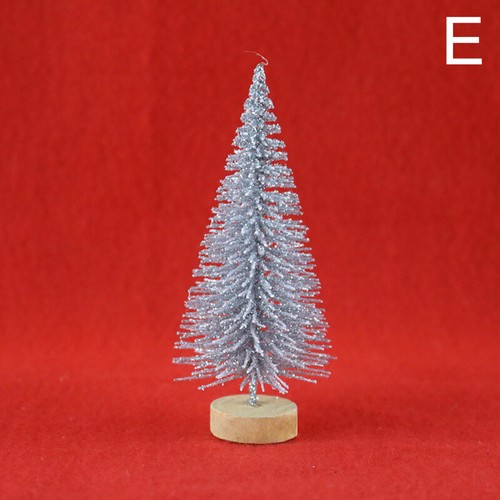 Mini Christmas Tree Miniature Small Artificial Pine Tree Home Party Ornaments - Picture 38 of 38