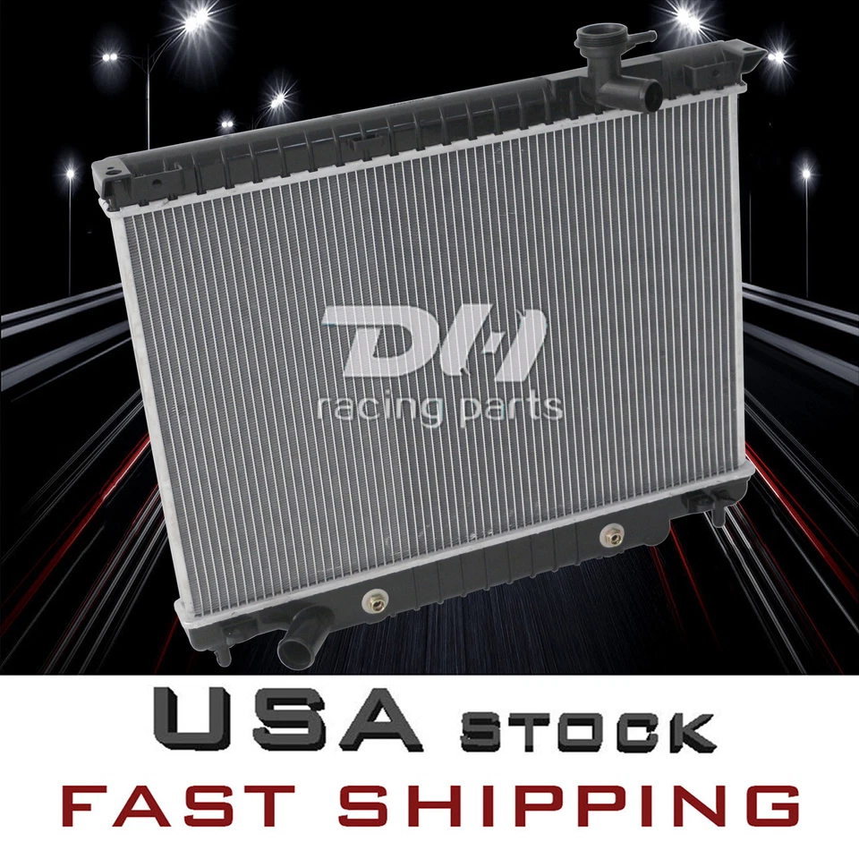 Радиатор подходит для 2002-09 Chevy Trailblazer GMC Envoy 2005-09 Saab 9-7x 4,2 л l6 #2458 - Изображение 2 из 4