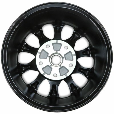 Ford 2044753 17 inch 10-Spoke Black and Machined Alloy Wheel for 