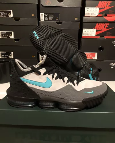 Nike LeBron 16 XVI Low Atmos Clear Jade Men’s 10