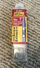 IVY CLASSIC 01357 chrome Alloy-Steel Spiral Screw Extractor No.7